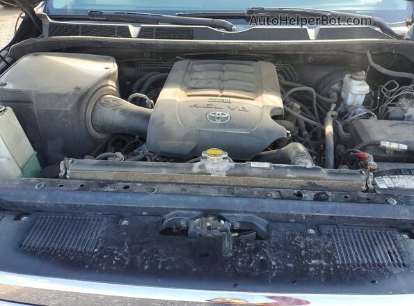 5TFEM5F19HX122141 2017 TOYOTA TUNDRA Black Vista del compartimento del motor