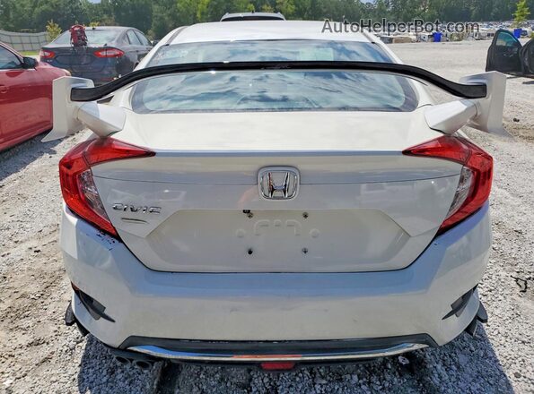 2HGFC2F6XLH599905 2020 HONDA CIVIC White Вид салону спереду