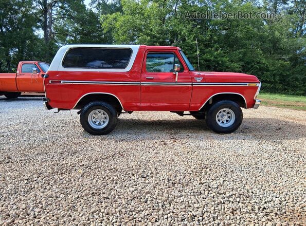 U15HLEE7879 1979 FORD BRONCO Two Tone უკანა სავარძლების ხედი