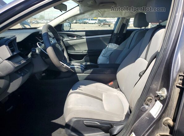 2HGFC2F56JH513008 2018 HONDA CIVIC Gray Vista del salpicadero