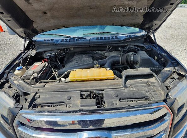1FTFW1EG4GFA00840 2016 FORD F150 Черный Вид подкапотного пространства