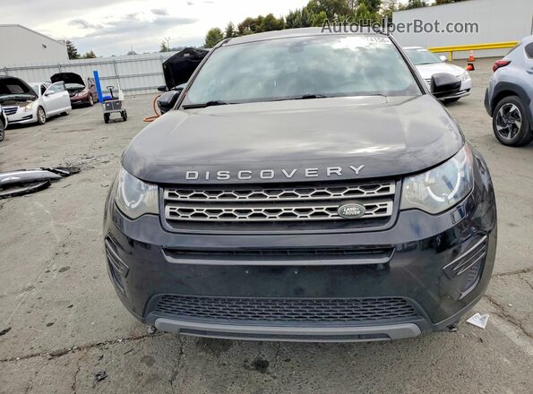 SALCP2BG2GH553929 2016 LAND ROVER DISCOVERY Black Widok z tyłu