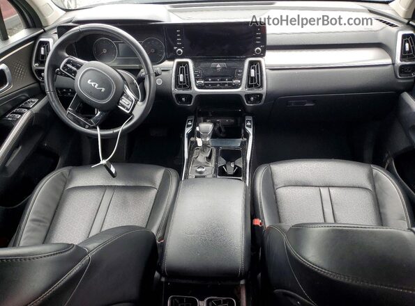 5XYRKDLF5NG110696 2022 KIA SORENTO Silver Սարքավորումների վահանակի տեսք