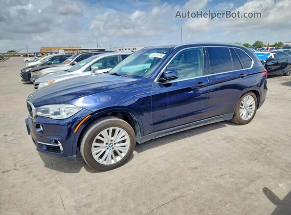 5UXKT0C57G0S78474 2016 BMW X5 Blue Հետևի ձախ