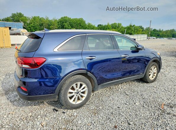 5XYPGDA37KG505346 2019 KIA SORENTO Blue Przód prawy