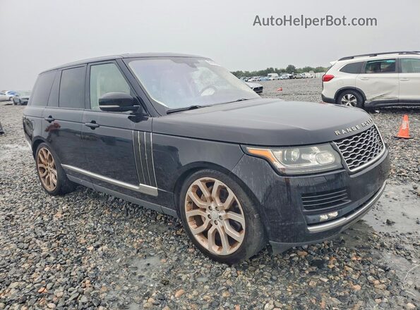 SALGS2VF2GA250466 2016 LAND ROVER RANGE ROVER Black Դիմացի տեսք