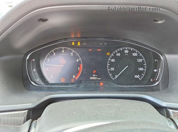 1HGCV1F33JA091980 2018 HONDA ACCORD Black Widok tylnych siedzeń
