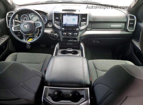 1C6RREFM1NN446485 2022 RAM 1500 Blue Widok zestawu wskaźników