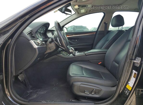 WBA5A7C53GG147088 2016 BMW 5 SERIES Black Вид панелі приладів