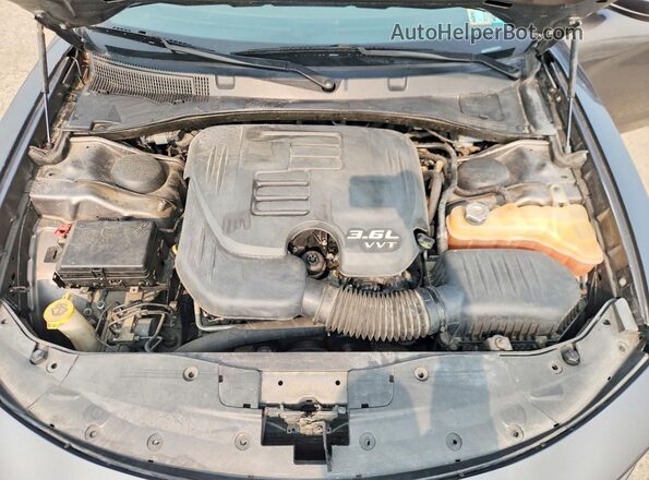 2C3CDXHG2GH317512 2016 DODGE CHARGER Gray Вид підкапотного простору