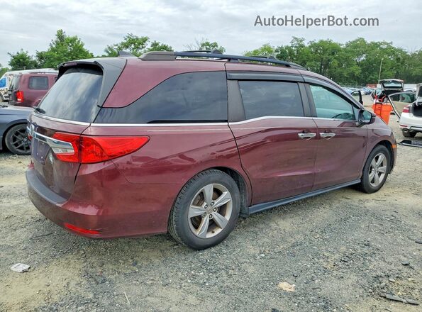 5FNRL6H70KB048637 2019 HONDA ODYSSEY Burgundy Przód prawy