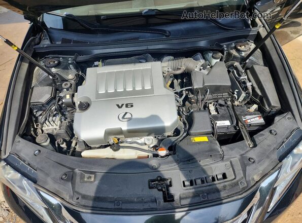 58ABK1GG4GU006385 2016 LEXUS ES350 Black Widok komory silnika
