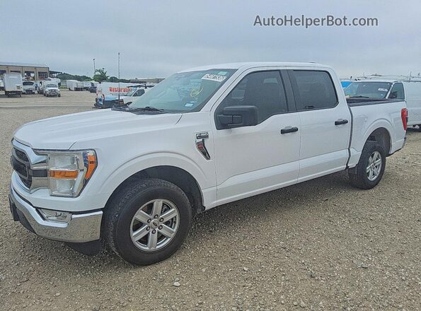 1FTEW1CB9MKE66091 2021 FORD F150 Белый Задняя левая четверть