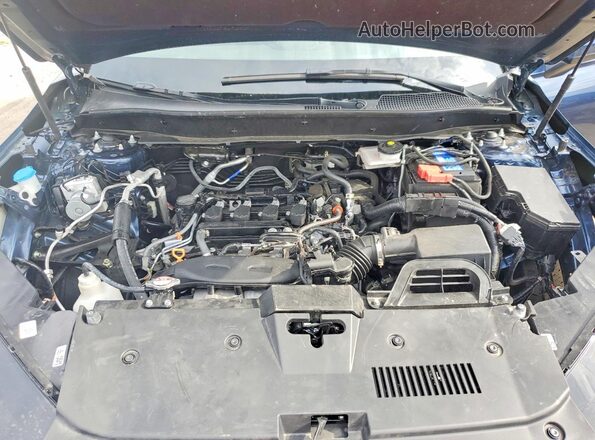 2HKRS4H43SH487717 2025 HONDA CR-V Blue Widok naklejki z numerem VIN