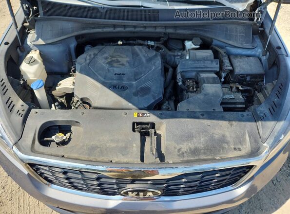 5XYPG4A53LG612686 2020 KIA SORENTO Gray Widok komory silnika