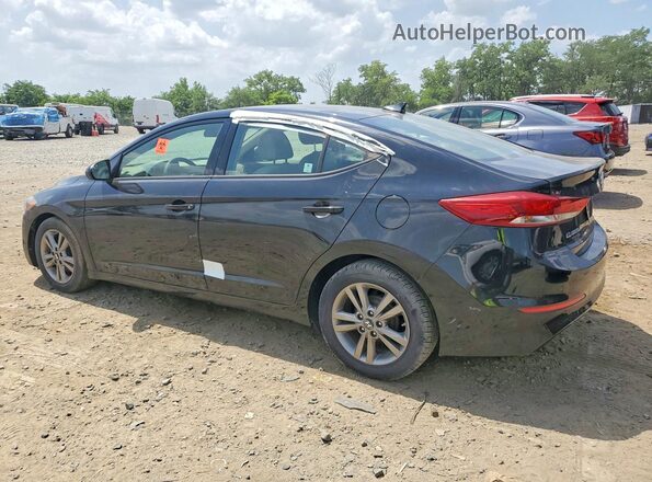 5NPD84LF3HH005807 2017 HYUNDAI ELANTRA Black უკანა მარჯვენა