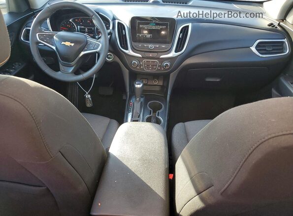 2GNAXKEX1J6315410 2018 CHEVROLET EQUINOX Белый Вид щитка приборов