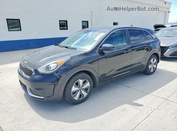 KNDCB3LC9J5129860 2018 KIA NIRO Black Задня ліва чверть