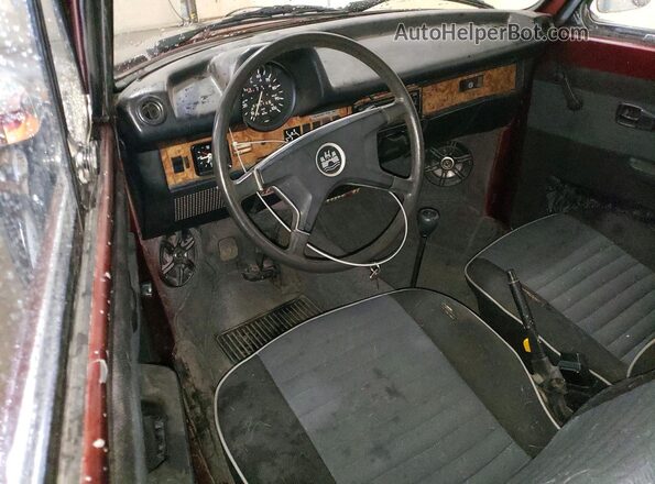 1592036688 1979 VOLKSWAGEN BEETLE Коричневый Вид панели приборов
