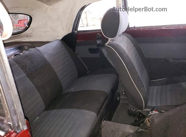 1592036688 1979 VOLKSWAGEN BEETLE Коричневый Вид задних сидений