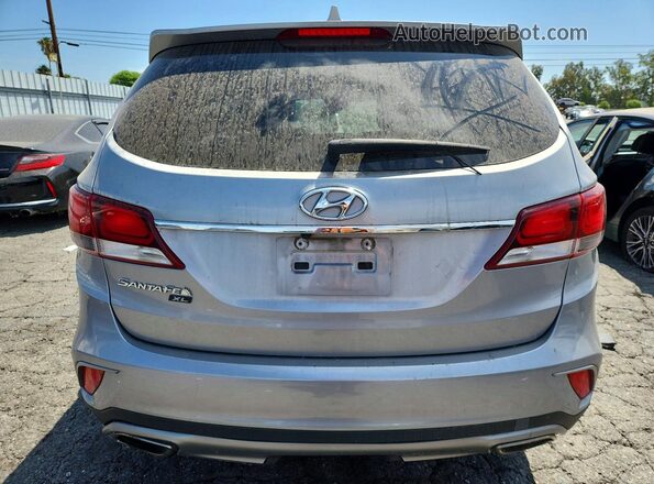 KM8SM4HFXKU307244 2019 HYUNDAI SANTA Silver Vista interior delantera