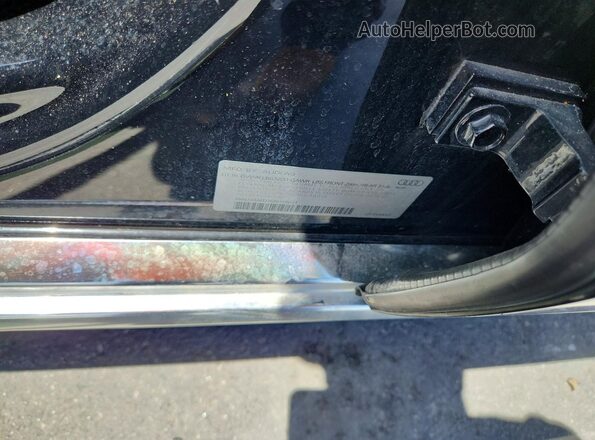WAU34AFD7GN014621 2016 AUDI A8 Black Vista de la etiqueta del VIN