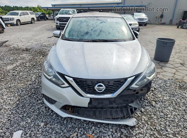 3N1AB7AP6GY301586 2016 NISSAN SENTRA Silver Widok z tyłu