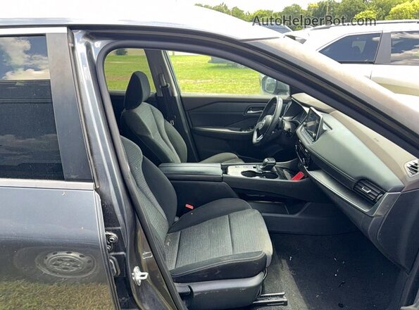 5N1BT3BA7NC728696 2022 NISSAN ROGUE Gray Rear view