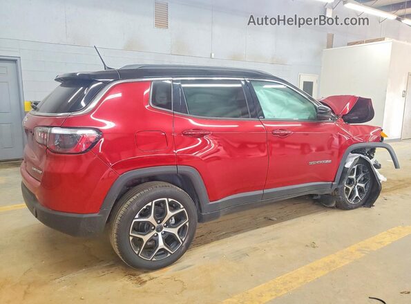 3C4NJDCN4ST552897 2025 JEEP COMPASS Red Front right