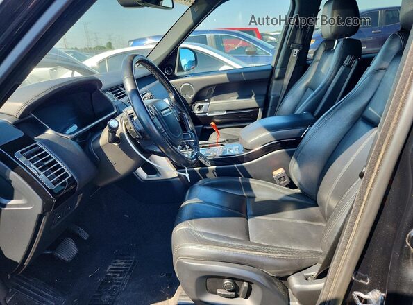 SALGR2KF9GA265806 2016 LAND ROVER RANGE Black Вид панелі приладів