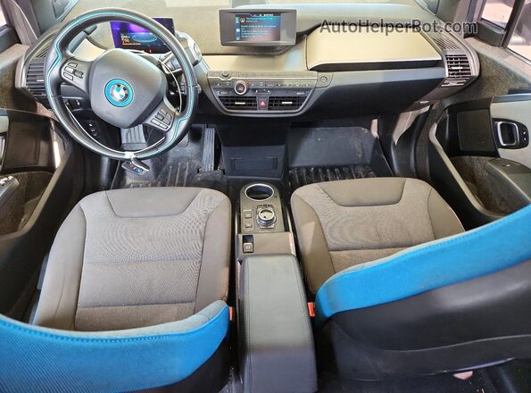 WBY7Z4C56JVD95486 2018 BMW I SERIES Синий Вид щитка приборов