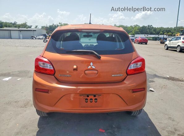 ML32A3HJ3JH014615 2018 MITSUBISHI MIRAGE Orange Widok wnętrza z przodu
