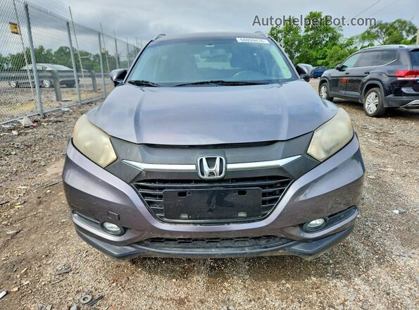 3CZRU5H74GM719246 2016 HONDA HR-V Gray უკანა ხედი