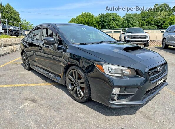 JF1VA1L64H9809085 2017 SUBARU WRX Black Trasero izquierdo