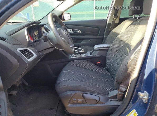 2GKALMEK1H6193053 2017 GMC TERRAIN Blue Вид панелі приладів