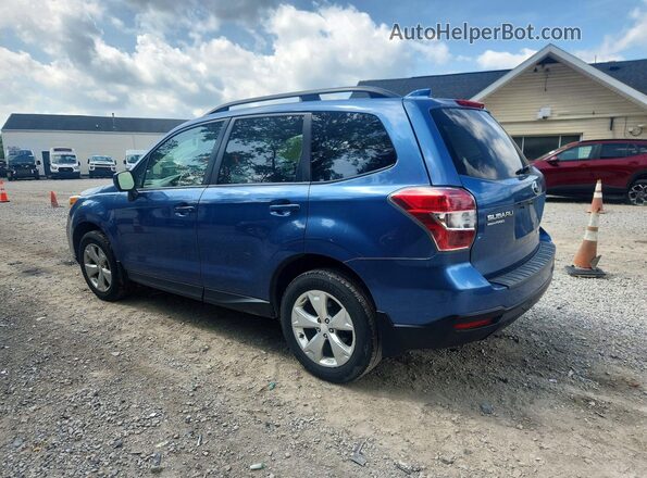 JF2SJADC8GH400322 2016 SUBARU FORESTER Blue Հետևի աջ