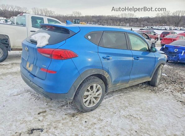 KM8J2CA4XLU212849 2020 HYUNDAI TUCSON Blue Delantero derecho