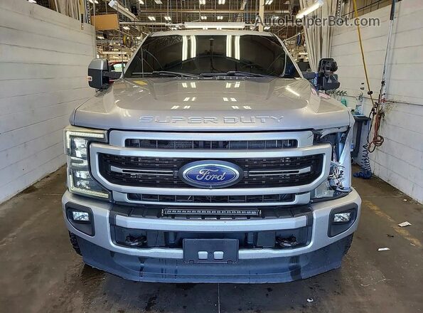 1FT8W2BTXNED04418 2022 FORD F250 Silver 