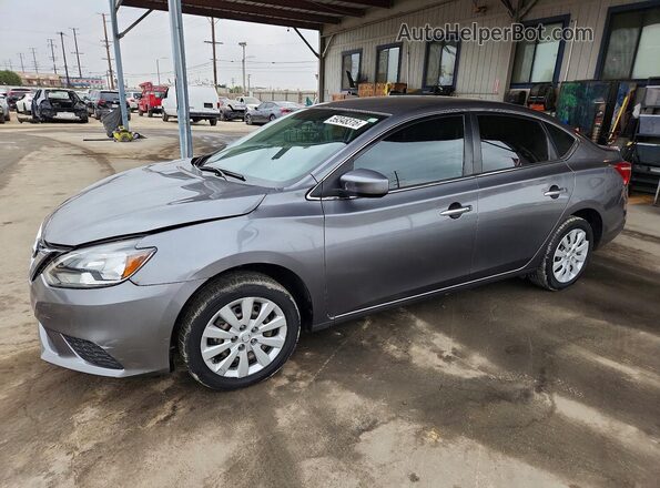 3N1AB7APXGY217139 2016 NISSAN SENTRA Gray Tył lewy