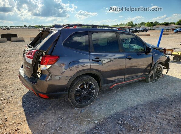 JF2SKARC1MH549771 2021 SUBARU FORESTER Gray Przód prawy