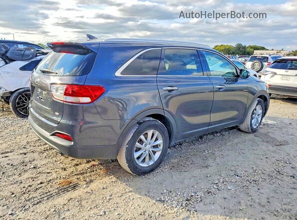 5XYPG4A38JG344438 2018 KIA SORENTO Угольный Передняя правая четверть