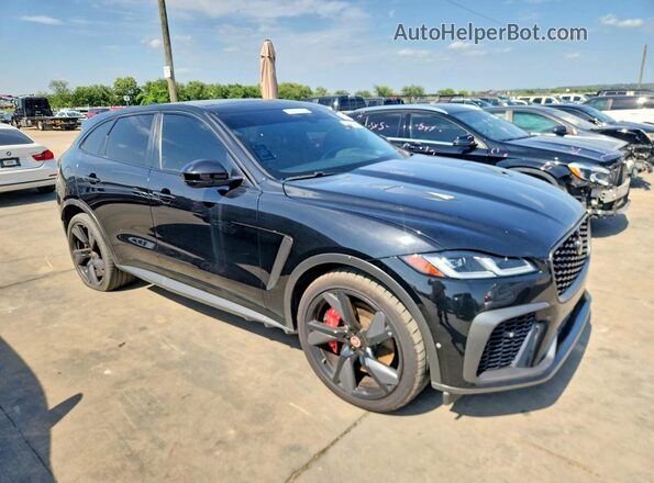 SADCZ2EE1MA668641 2021 JAGUAR F-PACE Black Front view