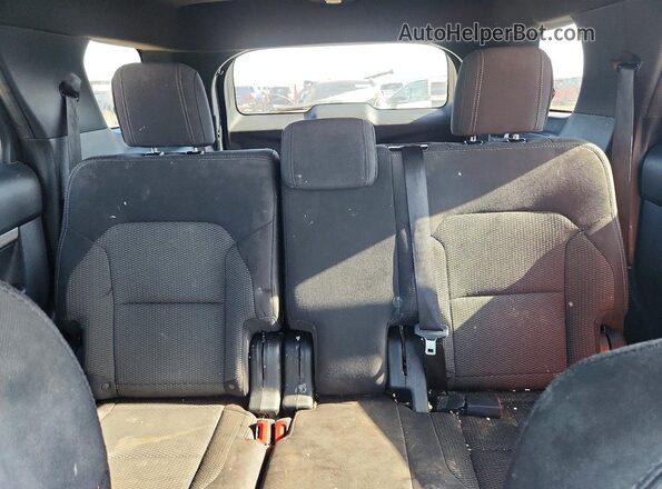 1FM5K7DHXJGB30221 2018 FORD EXPLORER Black Vista interior trasera