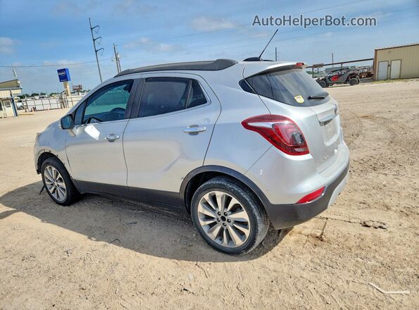 KL4CJASB9JB636964 2018 BUICK ENCORE Silver Trasero derecho