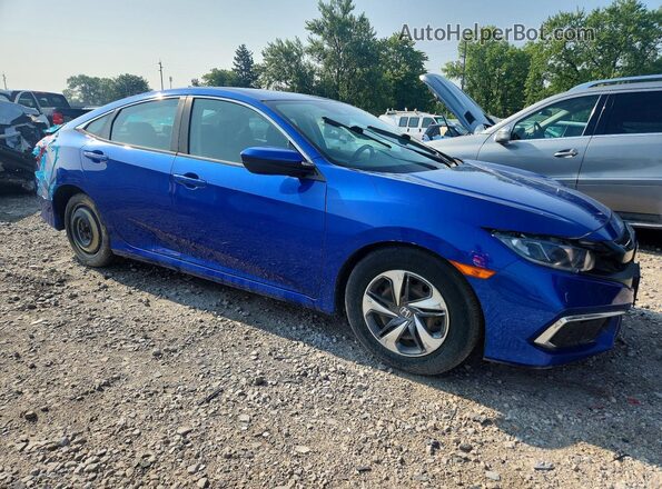 2HGFC2F65LH537280 2020 HONDA CIVIC Blue Դիմացի տեսք
