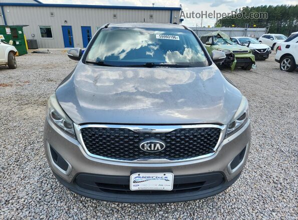 5XYPG4A32HG209126 2017 KIA SORENTO Silver Front view