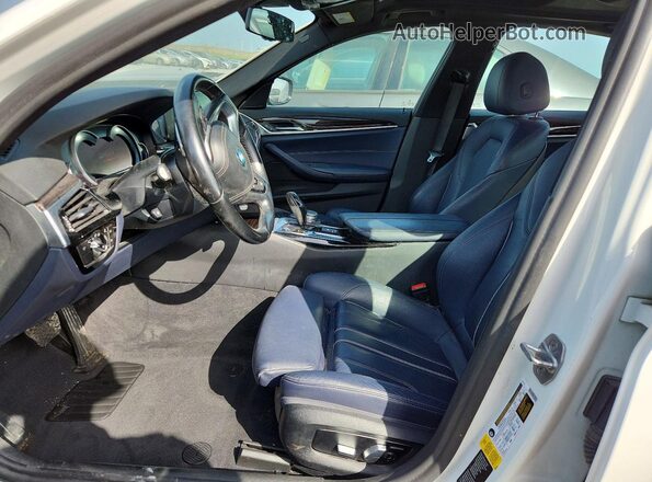 WBAJA5C38HWA35480 2017 BMW 5 SERIES White წინა პანელის ხედი