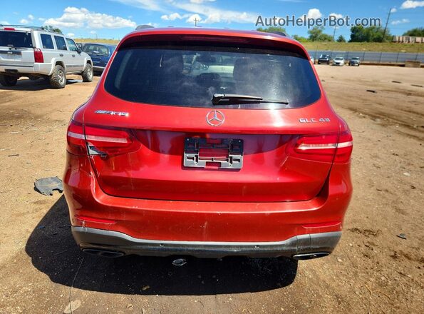 WDC0G6EB5HV011058 2017 MERCEDES-BENZ GLC-CLASS Burgundy Սալոնի դիմացի տեսք