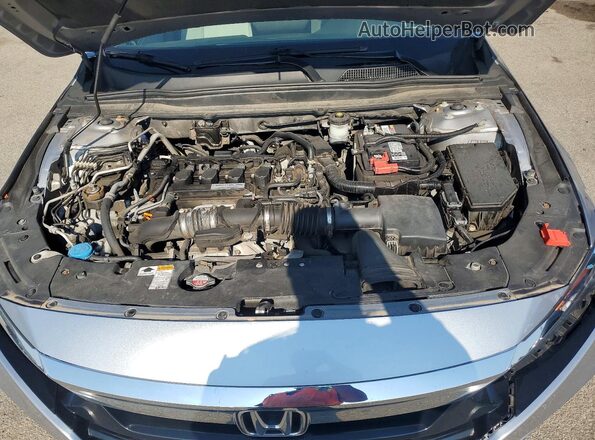 1HGCV1F13JA123115 2018 HONDA ACCORD Silver ძრავის განყოფილების ხედი