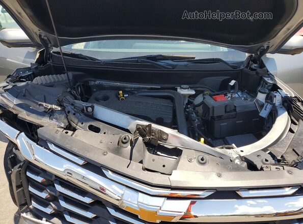 3GNAXPEG1SL285125 2025 CHEVROLET EQUINOX Silver Widok naklejki z numerem VIN